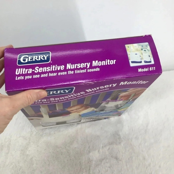 Gerry Ultra Sensitive Baby Nursery Monitor Model 611/2 Channels &Battery Back-up - Picture 3 of 4